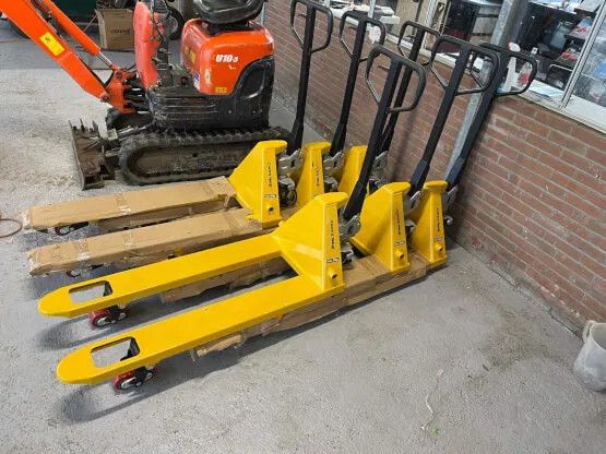 Diversen Handpalletwagen tandem wielstel lepels 1150mm