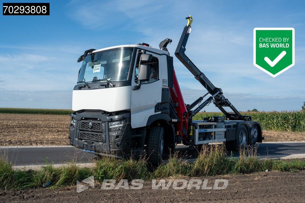 Renault C C 480 6X2 Penz 15Z 9.5R Hiab 21 Tonnes Lift-Axle Euro 6