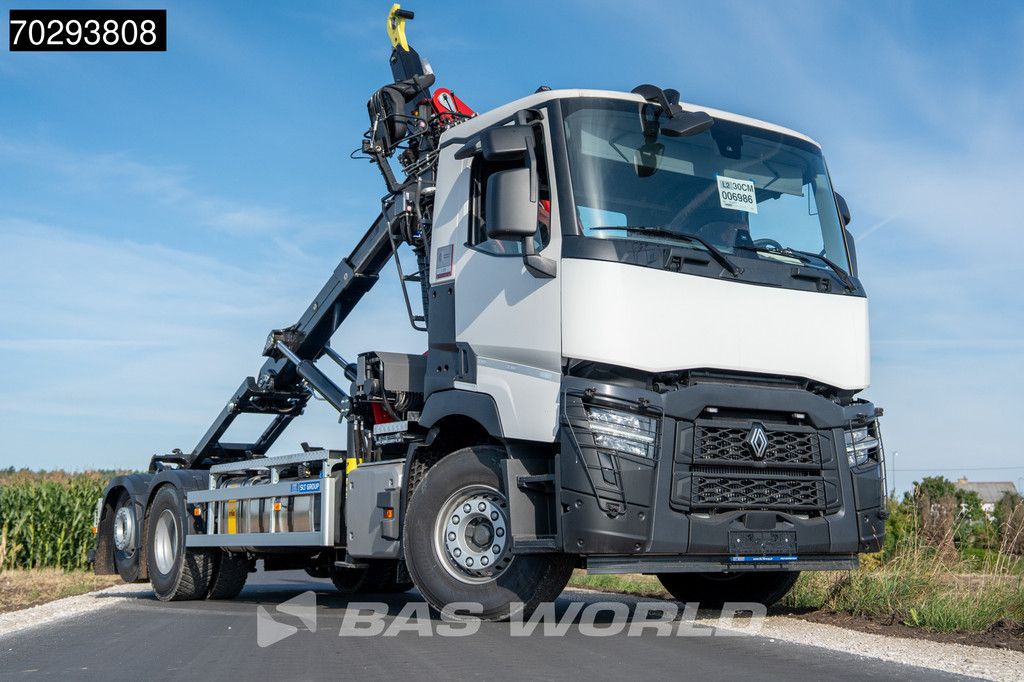 Renault C C 480 6X2 Penz 15Z 9.5R Hiab 21 Tonnes Lift-Axle Euro 6