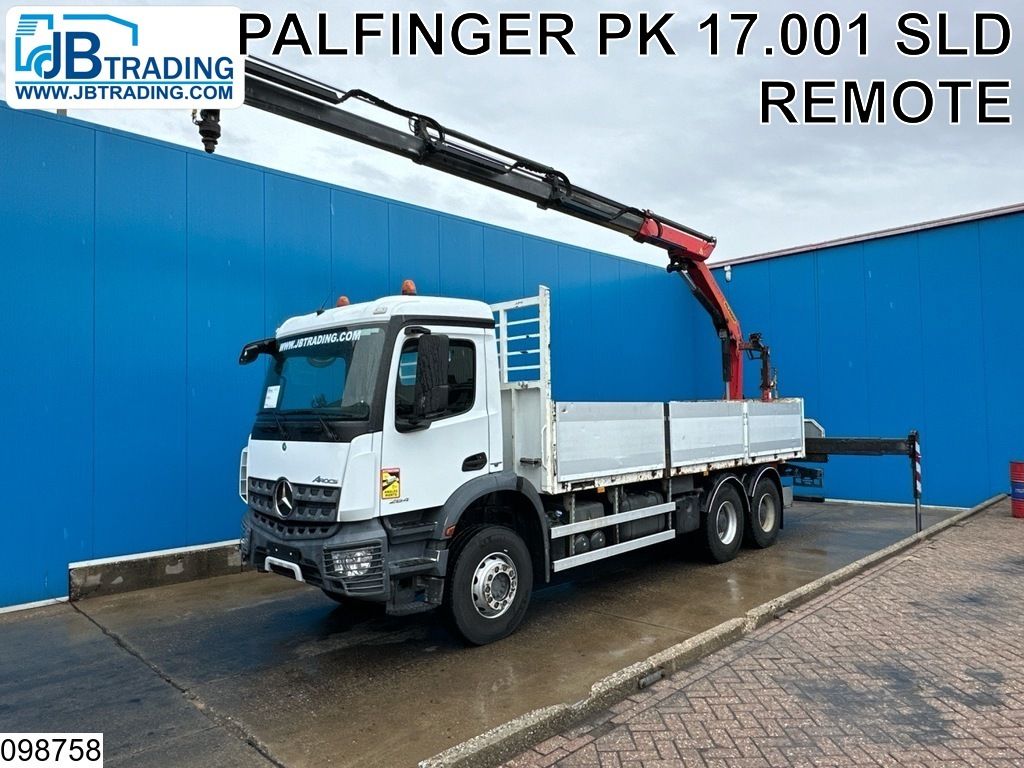 Mercedes Arocs 2640 6X4, EURO 6, Retarder, Palfinger