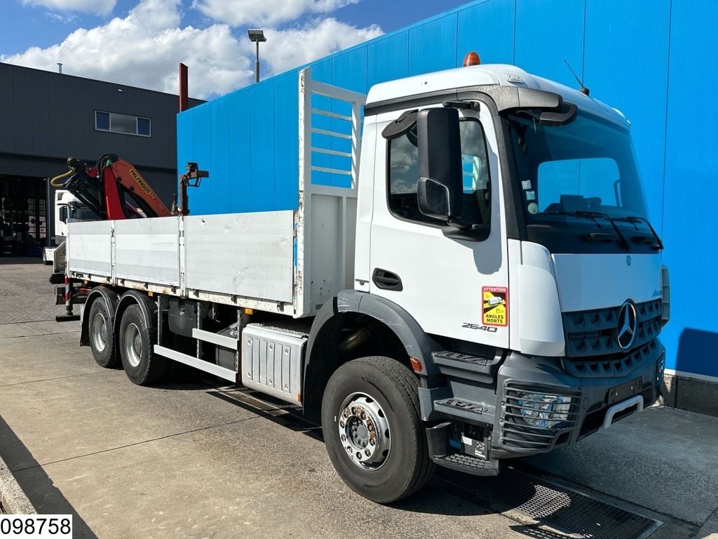 Mercedes Arocs 2640 6X4, EURO 6, Retarder, Palfinger