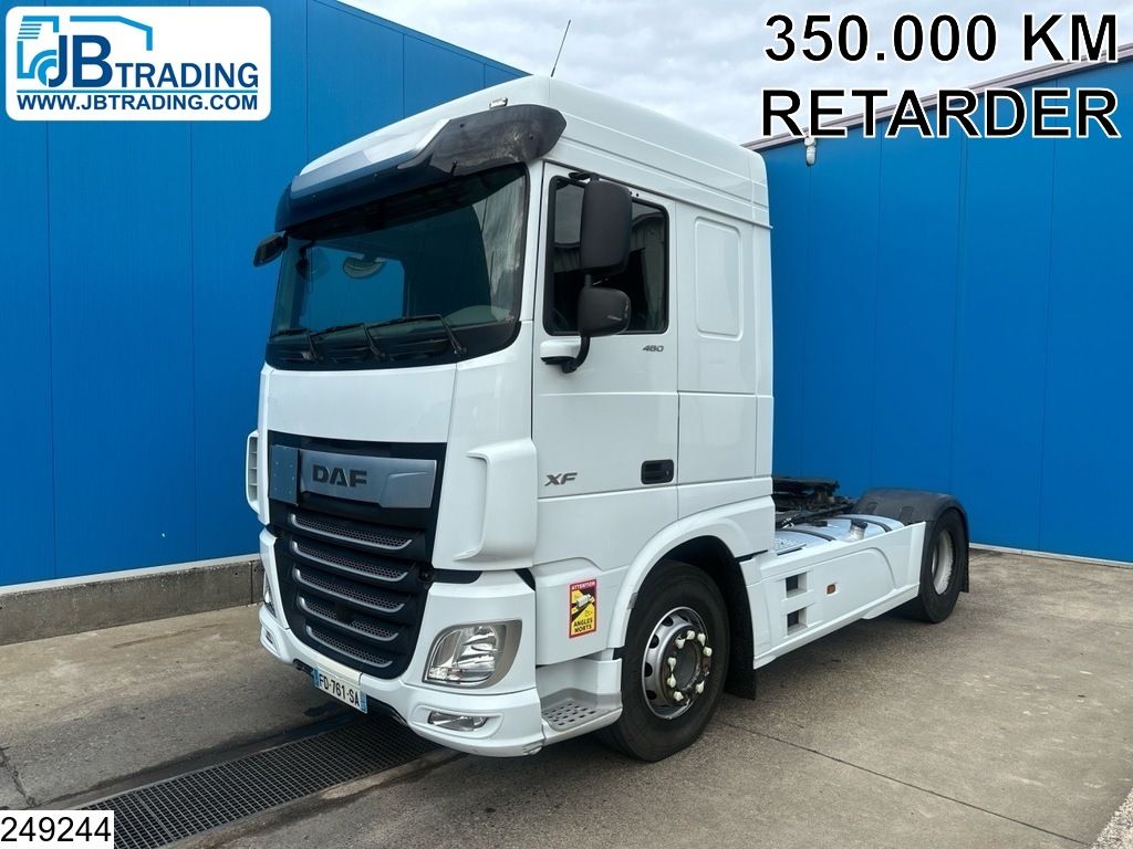 DAF XF 480 EURO 6, Retarder, Hydraulic