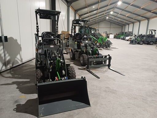 Elektrische mini shovel WCM l1580e
