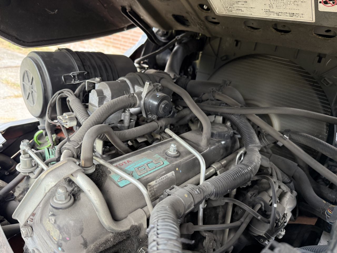 Toyota 1500KG LPG heftruck triplex 4.7M Freelift Sideshift
