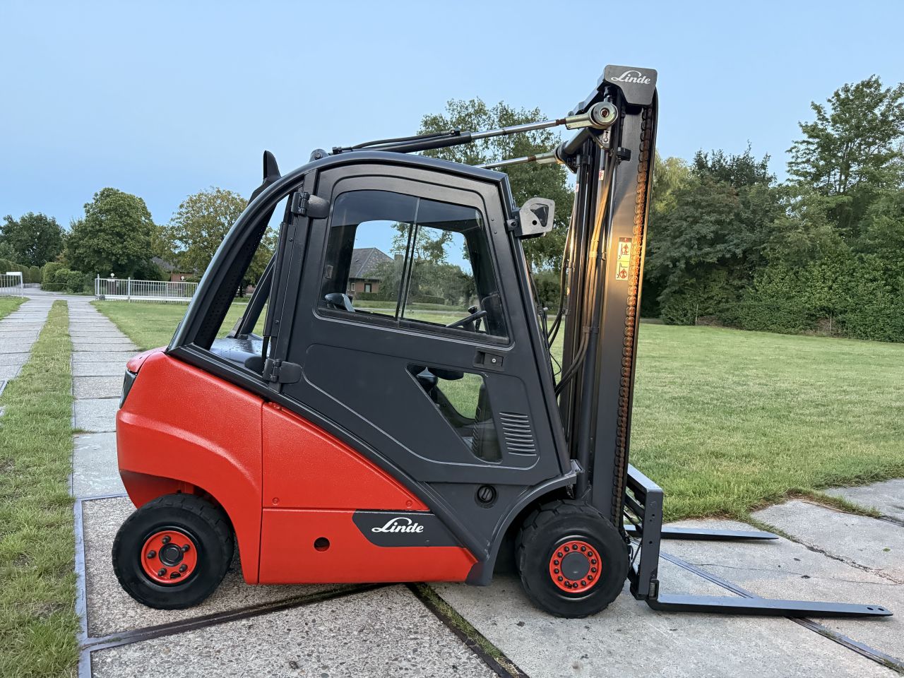 Linde 2000KG diesel heftruck Sideshift vorkversteller 6500uur