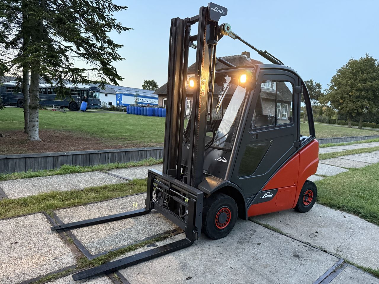 Linde 2000KG diesel heftruck Sideshift vorkversteller 6500uur