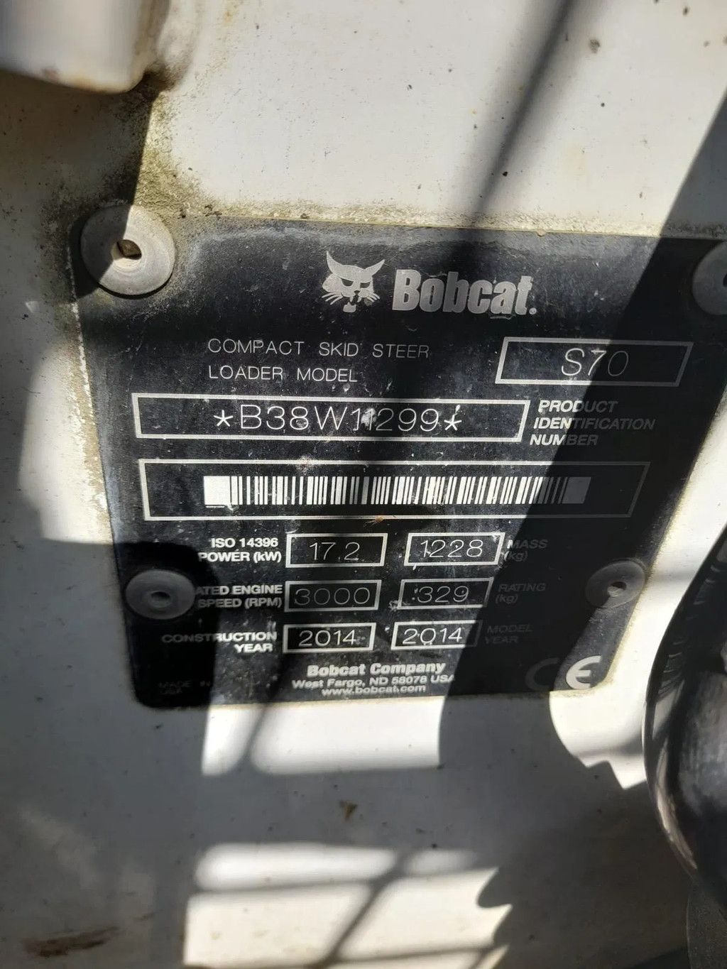 Bobcat S70