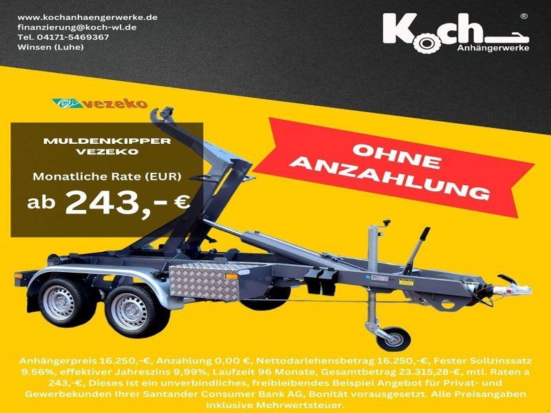 KONOS Abroll-Muldenkipper 3,5t|ohne Mulde|Hakengerät (Ki13352125