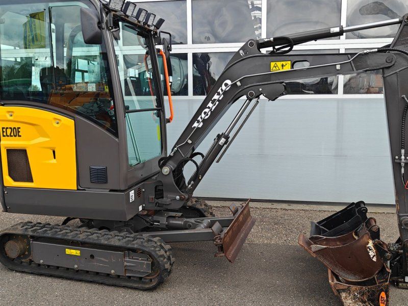 Volvo EC20E MEGET PÆN inkl. tiltfæste og skovlpakke