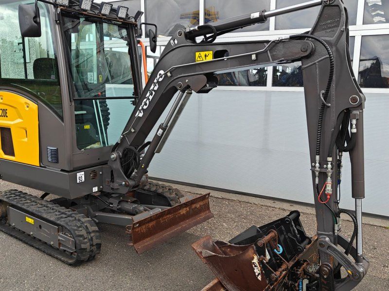Volvo EC20E MEGET PÆN inkl. tiltfæste og skovlpakke