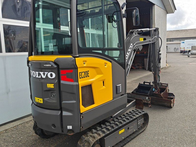 Volvo EC20E MEGET PÆN inkl. tiltfæste og skovlpakke
