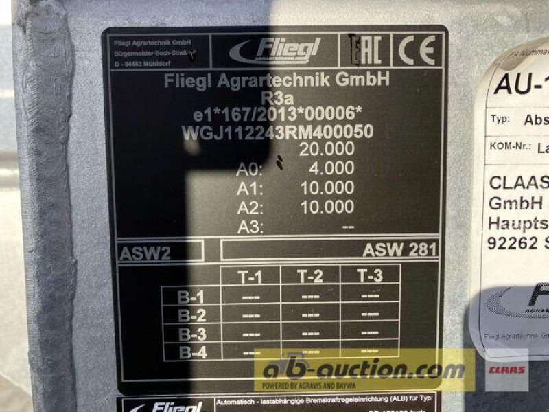 Fliegl GIGANT ASW 281 TAURUS FOX