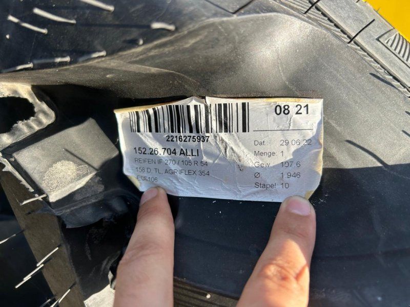 Alliance 270/105R54 Zwillingsräder 2 Stück