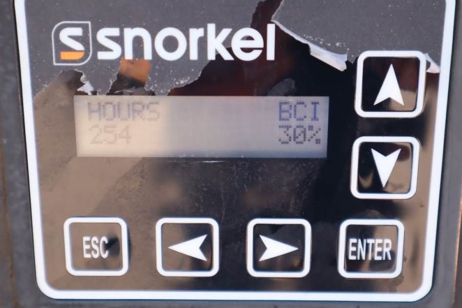 Snorkel A38E Valid Inspection, Electric, 13.5m Working Hei