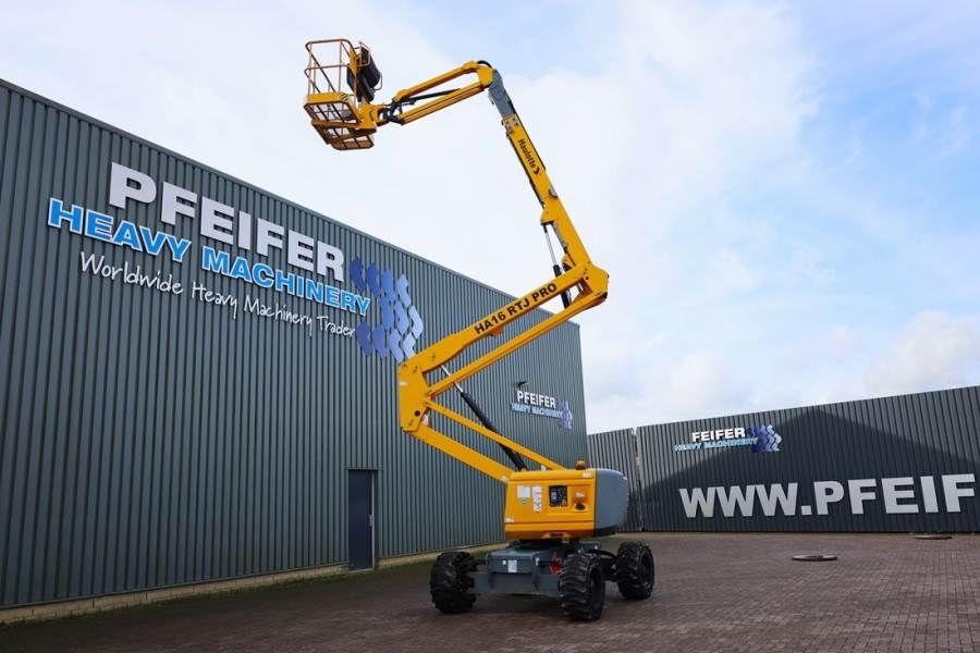 Haulotte HA16RTJ PRO Diesel, 4x4x4 Drive, 16 m Working Heig