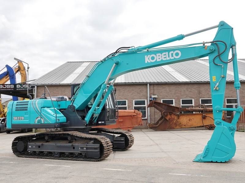 Kobelco SK220-10 - New / Unused / Hammer Lines / HINO