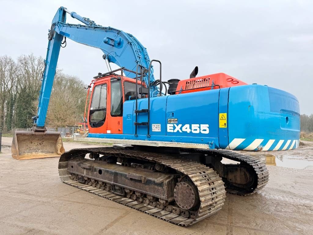 Hitachi EX455 - 16 Meter Long Reach / Dutch Machine