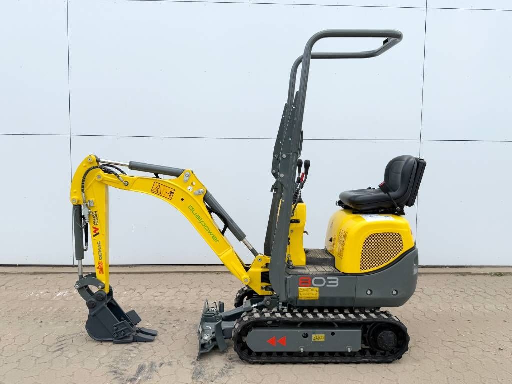 Wacker Neuson 803 Dual Power - New / Unused / Hydr Undercarriage