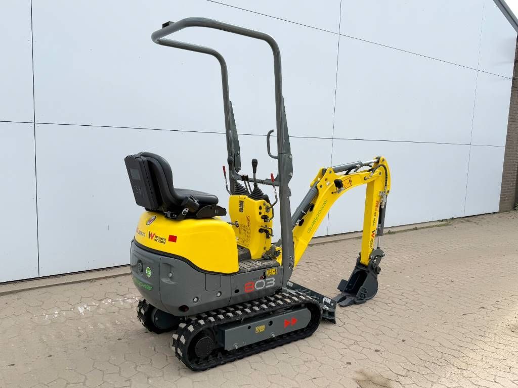 Wacker Neuson 803 Dual Power - New / Unused / Hydr Undercarriage