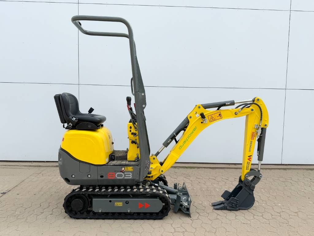 Wacker Neuson 803 Dual Power - New / Unused / Hydr Undercarriage