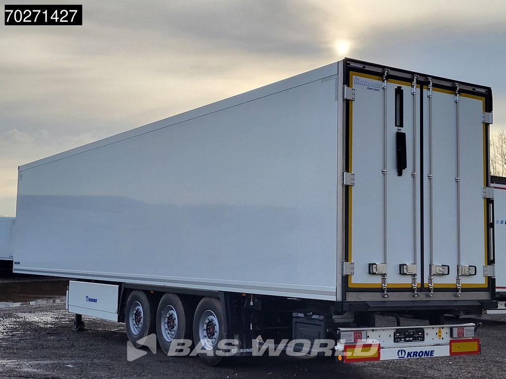Krone Carrier Vector 1550 3 axles NEW Liftachse Palettenkasten