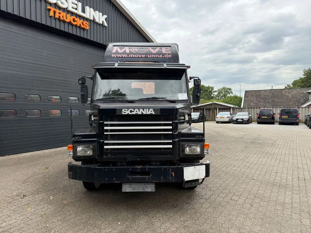 Scania T93M 220 Torpedo 3 zitplekken, Vangmuil, ex rijschool