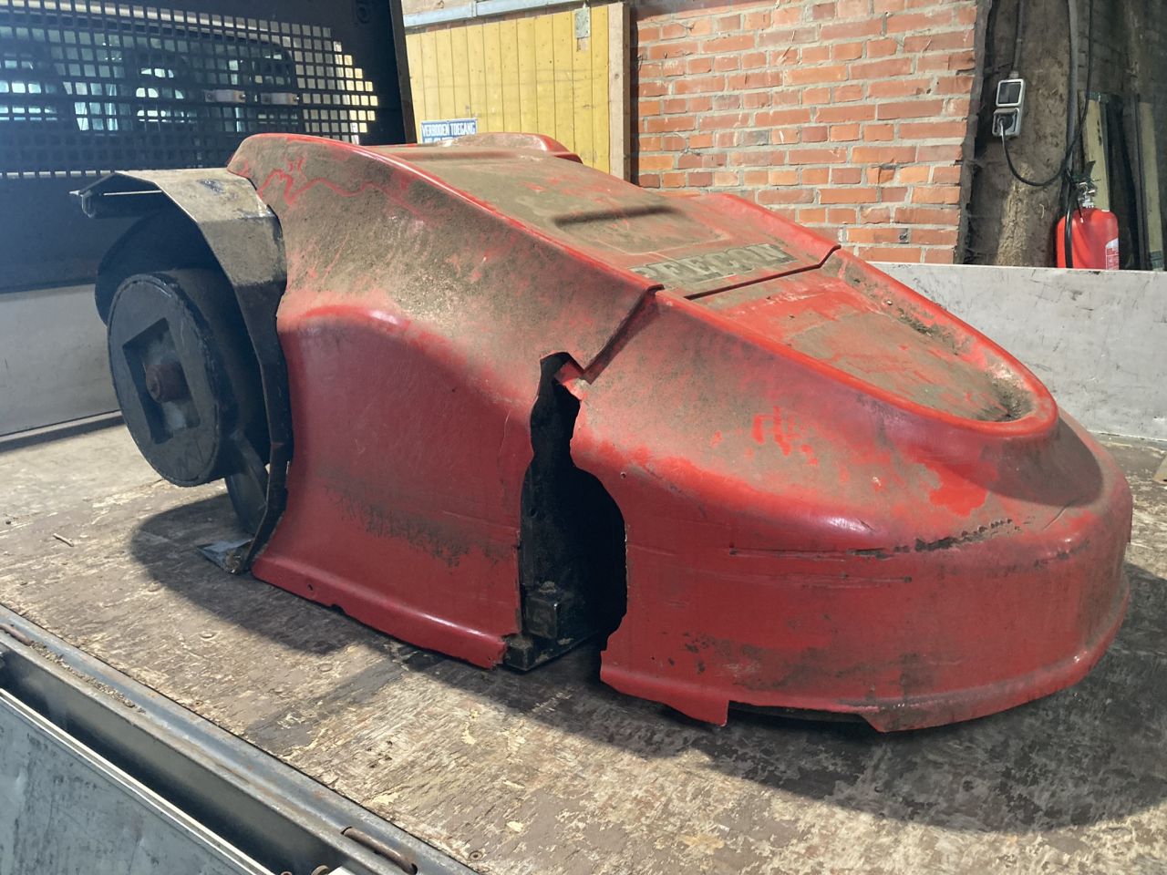 Wassenbauer Peecon Grasaanschuifrobot grasschuiver