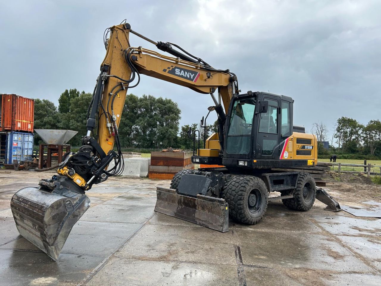 SANY SY155W mobiele