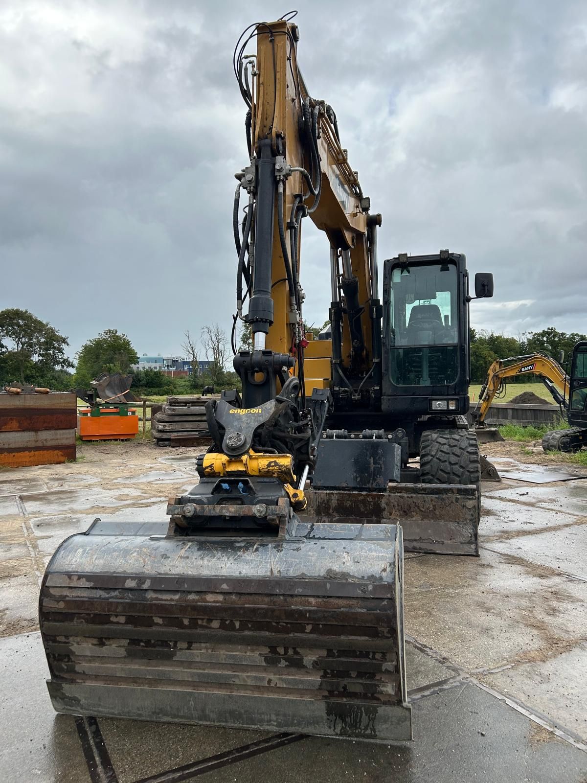 SANY SY155W mobiele