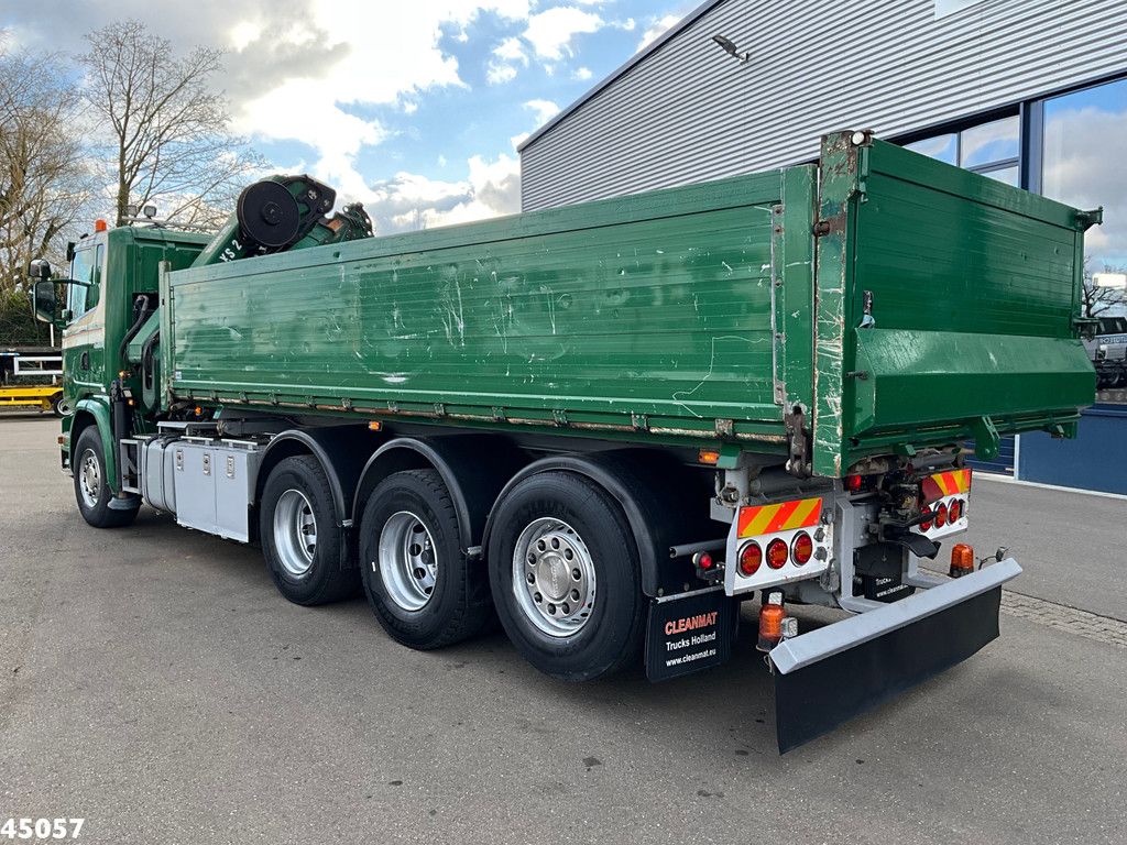 Scania G 490 8x4 Euro 6 Hiab 24 Tonmeter laadkraan