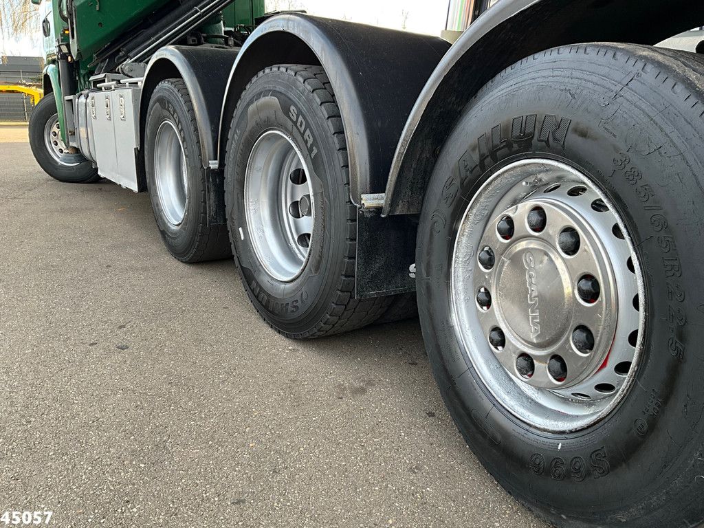 Scania G 490 8x4 Euro 6 Hiab 24 Tonmeter laadkraan