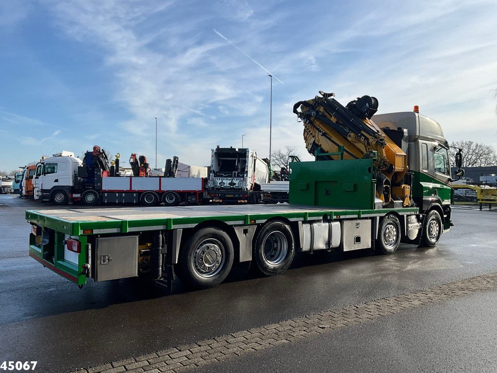 DAF FAX 85 CF 410 HMF 85 Tonmeter laadkraan + Fly-jib