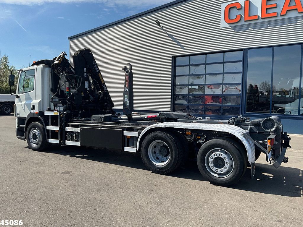 DAF FAS 85 CF 340 Manual Hiab 12 Tonmeter laadkraan