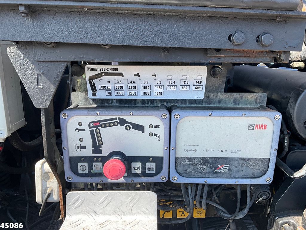 DAF FAS 85 CF 340 Manual Hiab 12 Tonmeter laadkraan