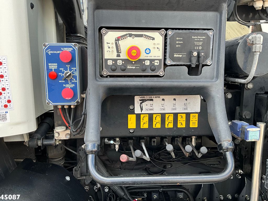 DAF FAN CF 290 Euro 6 Hiab 21 Tonmeter laadkraan Just 166.914 km!