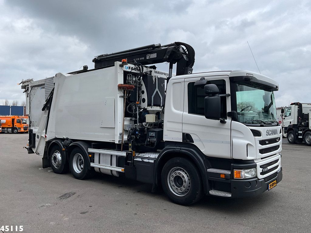 Scania P 250 Euro 6 Hiab 21 Tonmeter laadkraan Just 146.000 km!