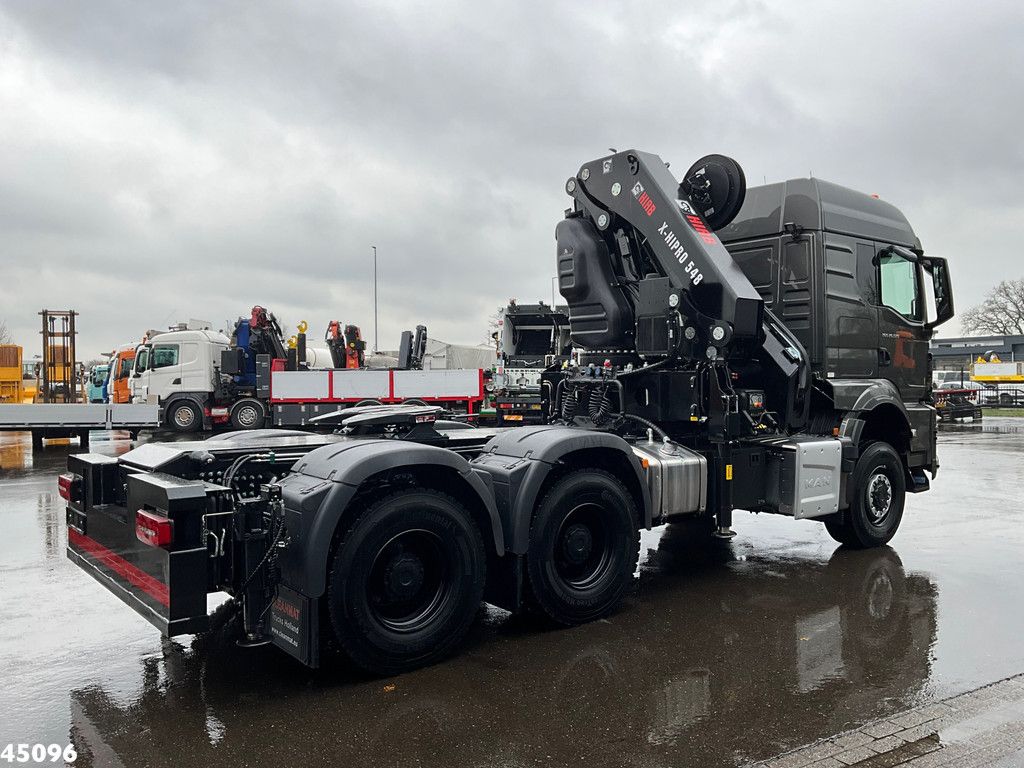 MAN TGS 26.520 Euro 6 6x6 Hiab 54 Tonmeter laadkraan NEW AND UNUSED!