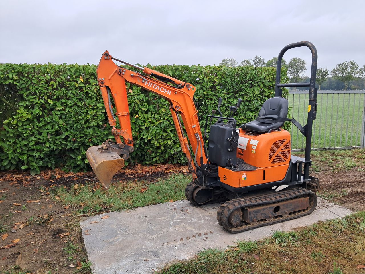 Minigraver Hitachi ZX10U-2 ( Bj 2017 ) Graafmachine / Minikraan