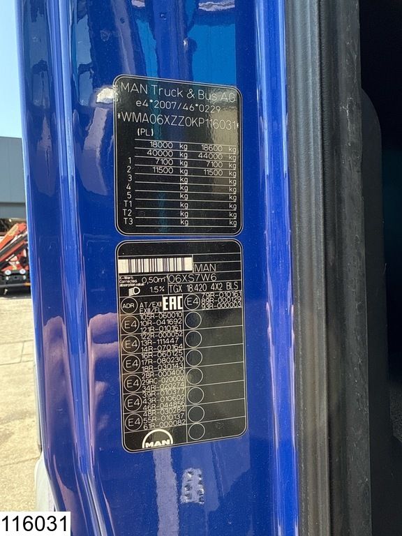 MAN TGX 18 420 EURO 6, ADR, Standairco, PTO