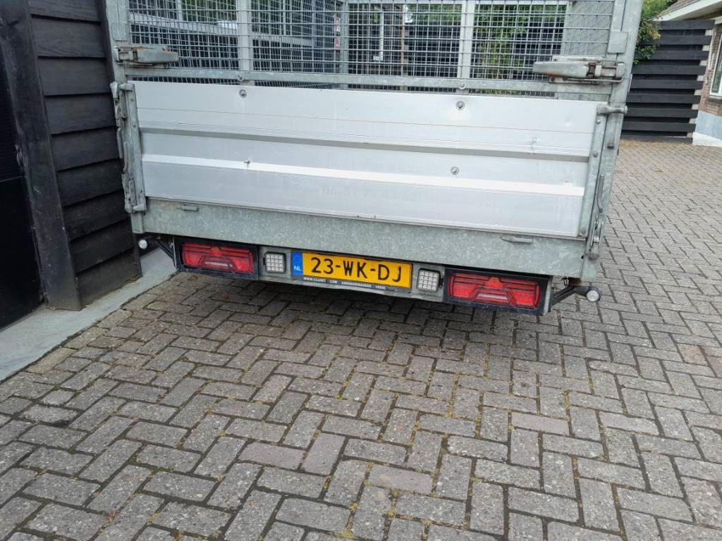 Hapert Cobalt Kipper - kiep - aanhangwagen - Loofrekken