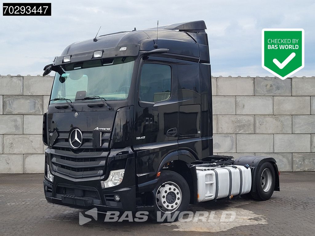 Mercedes Actros 1942 4X2 StreamSpace MP5 MirrorCam 2xTanks PPC Euro 6