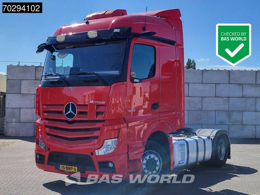 Mercedes Actros 1942 4X2 NL-Truck StreamSpace MP5 2xTanks Standklima Euro 6