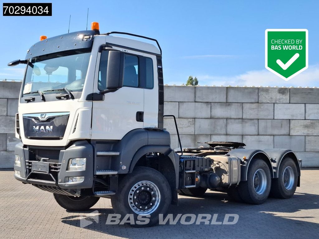 MAN TGS 33.500 6X4 M Hydraulik Big-Axle Drumbrakes Navi Euro 6
