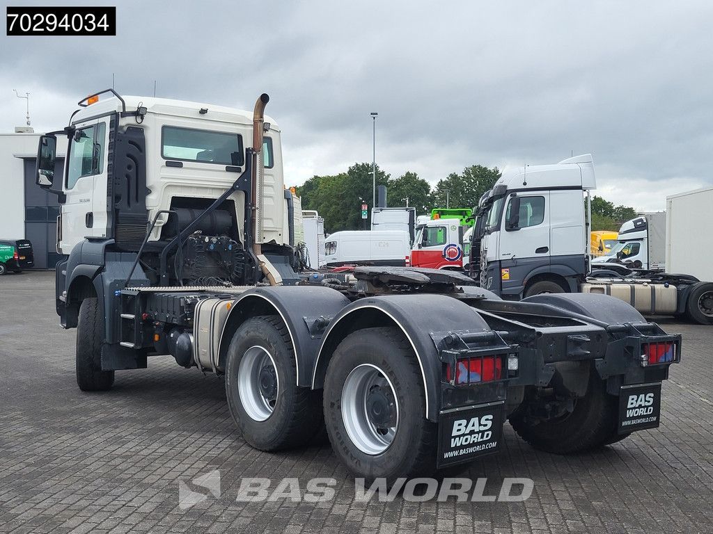 MAN TGS 33.500 6X4 M Hydraulik Big-Axle Drumbrakes Navi Euro 6