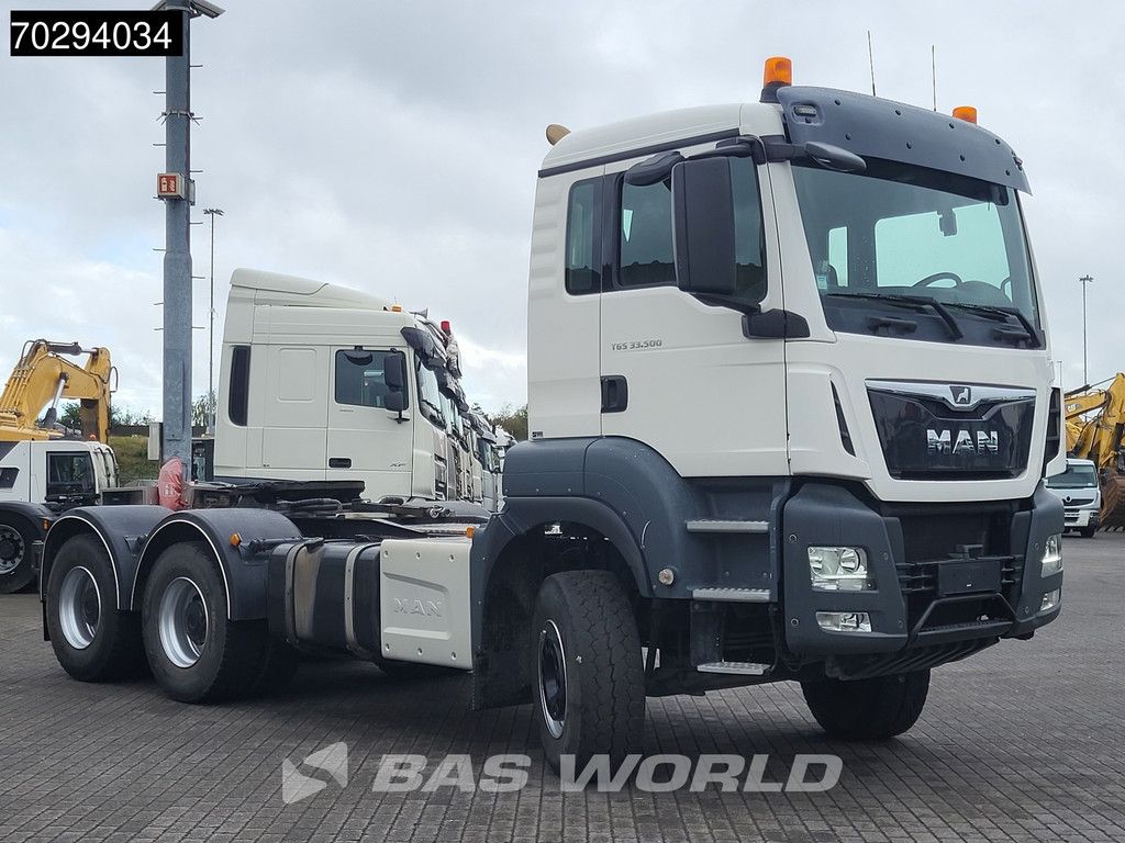MAN TGS 33.500 6X4 M Hydraulik Big-Axle Drumbrakes Navi Euro 6