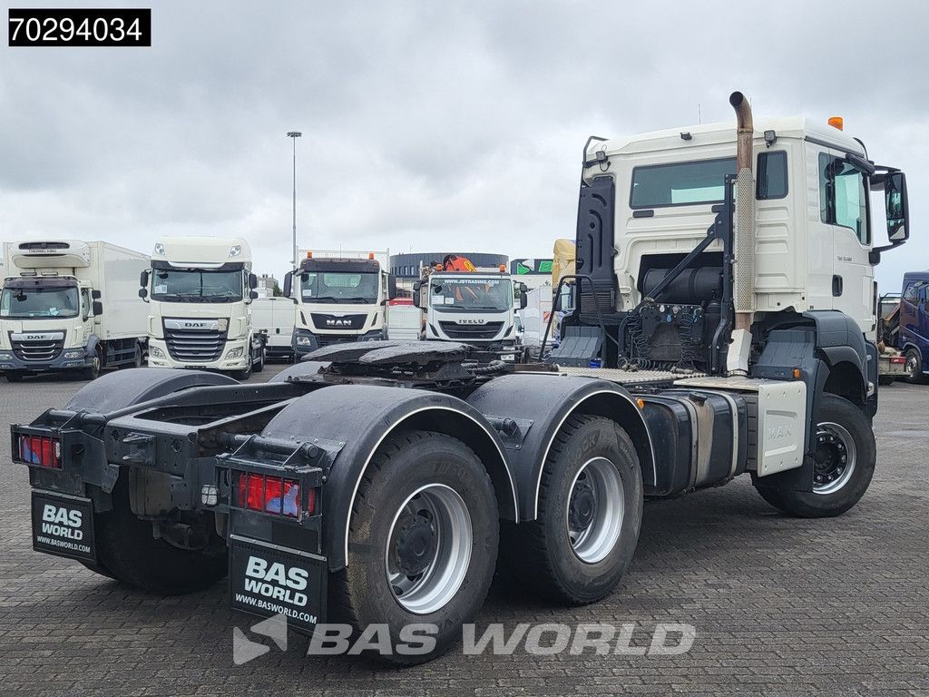 MAN TGS 33.500 6X4 M Hydraulik Big-Axle Drumbrakes Navi Euro 6
