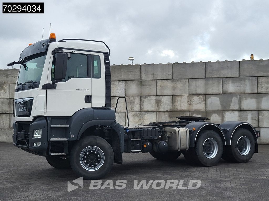 MAN TGS 33.500 6X4 M Hydraulik Big-Axle Drumbrakes Navi Euro 6