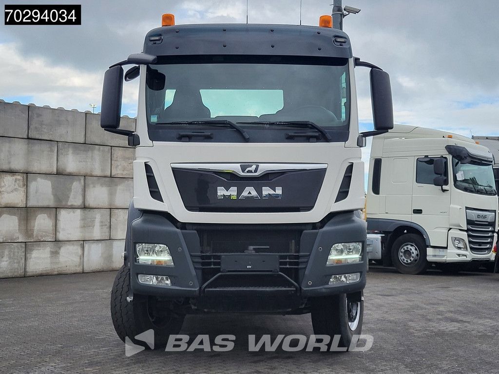 MAN TGS 33.500 6X4 M Hydraulik Big-Axle Drumbrakes Navi Euro 6
