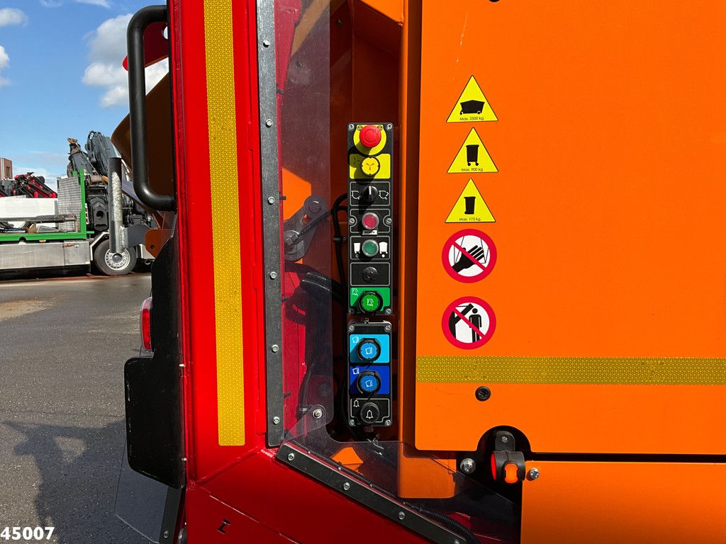 DAF FAG XD 300 Euro 6 VDL VORAX 20m³ Welvaarts weegsysteem