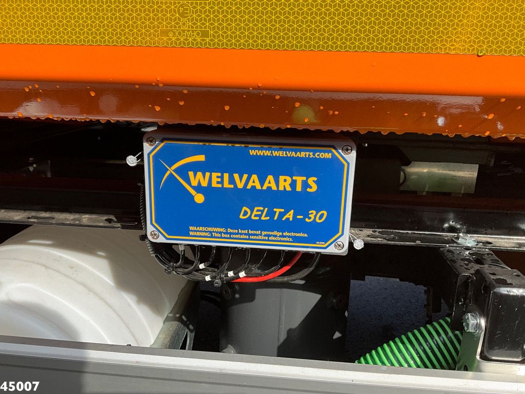 DAF FAG XD 300 Euro 6 VDL VORAX 20m³ Welvaarts weegsysteem